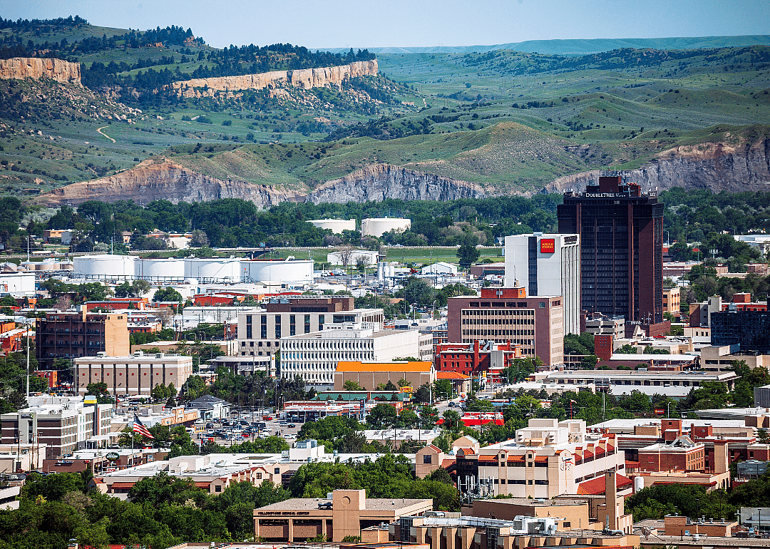 Downtown Billings, Montana.