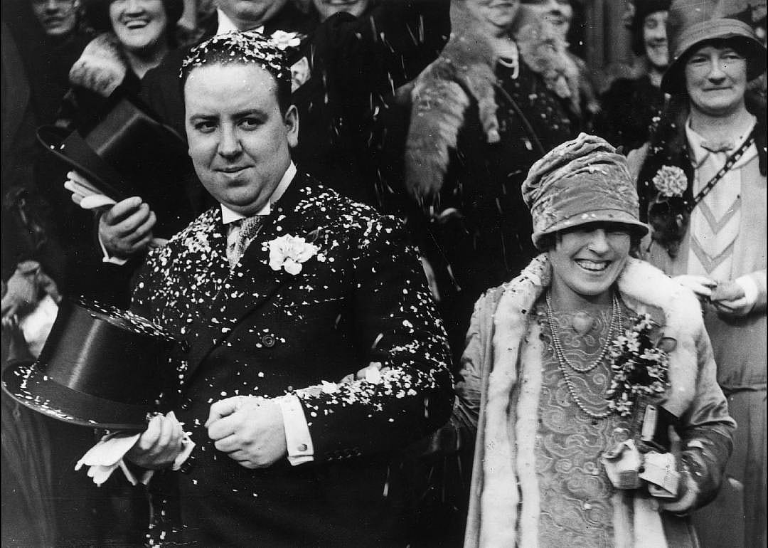 1926: Celluloid superstars wed