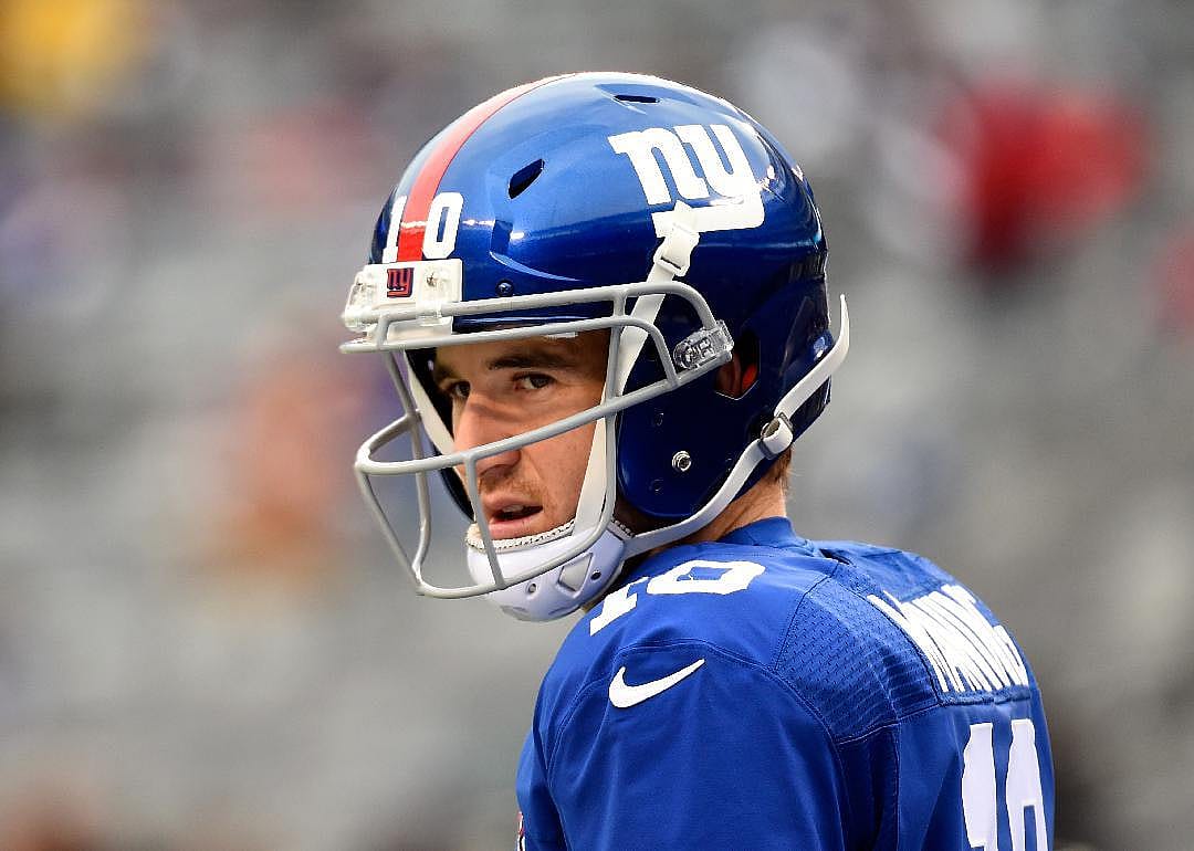 #18. Eli Manning (tied)