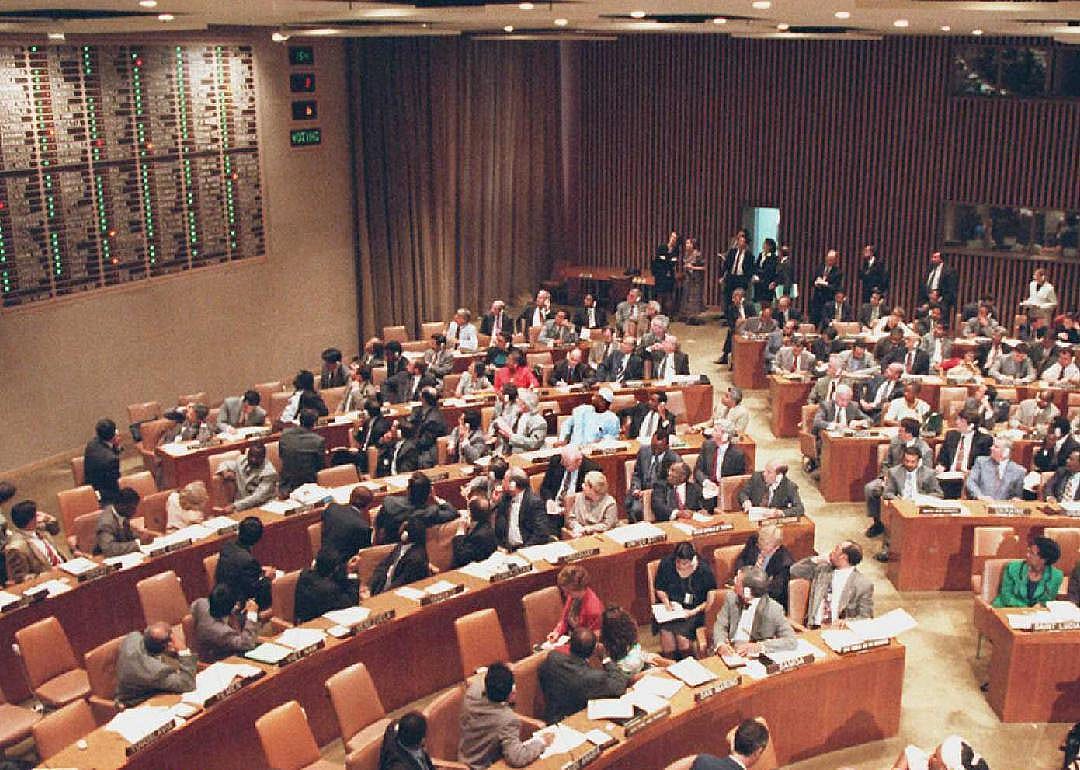 1996: Comprehensive Nuclear Test Ban Treaty