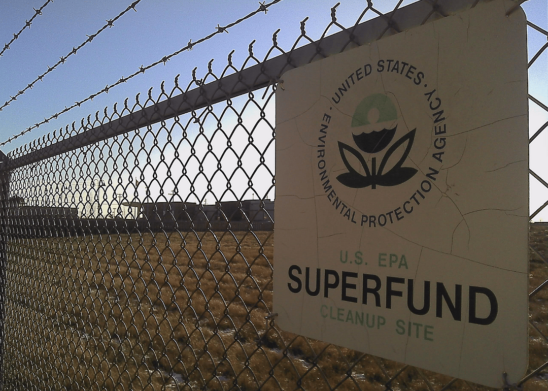 Hazardous waste sites: 450,000 brownfields