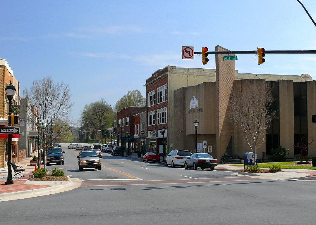 #10. Hickory-Lenoir-Morganton, NC