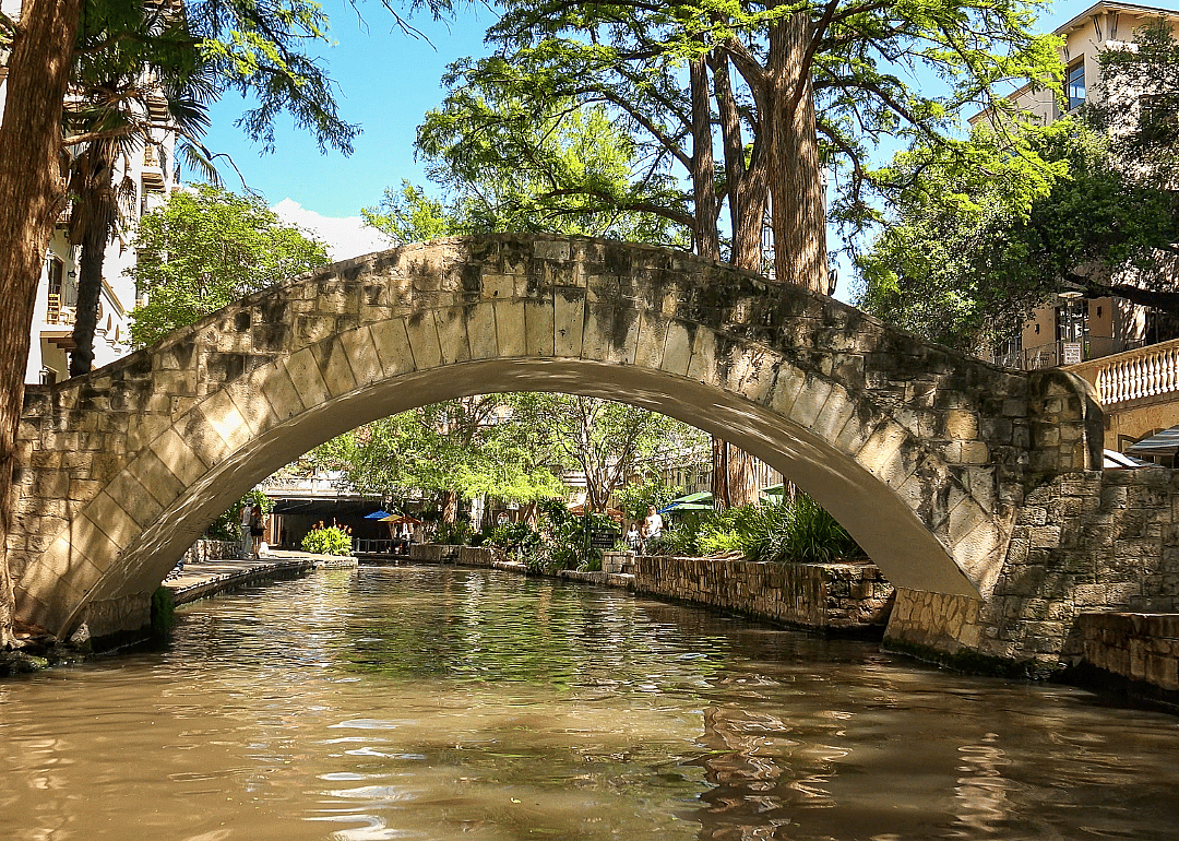 Bridge over the river.
