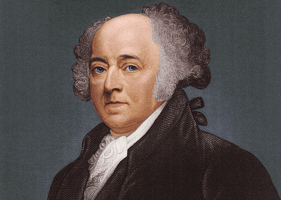 An illustration of John Adams.