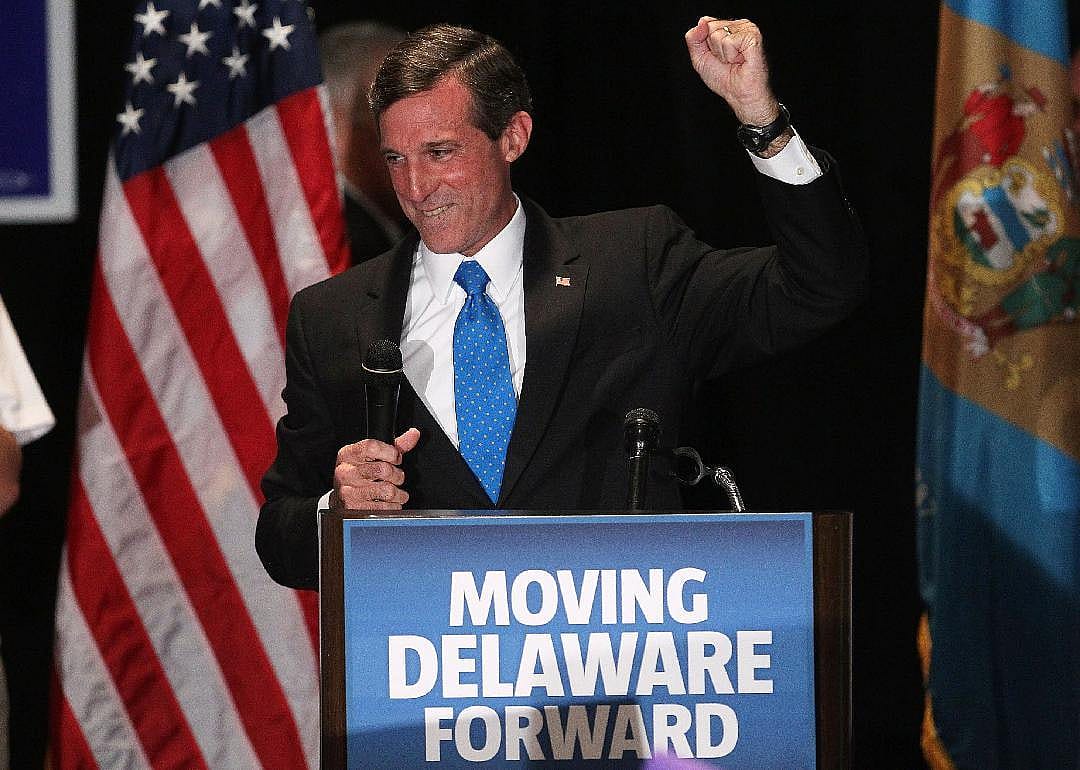 #12. John Carney (Delaware) (tie)