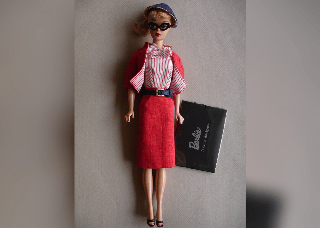1960: Barbie becomes a fashion designer
