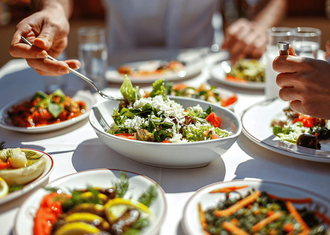 43% of people are eating healthier food
