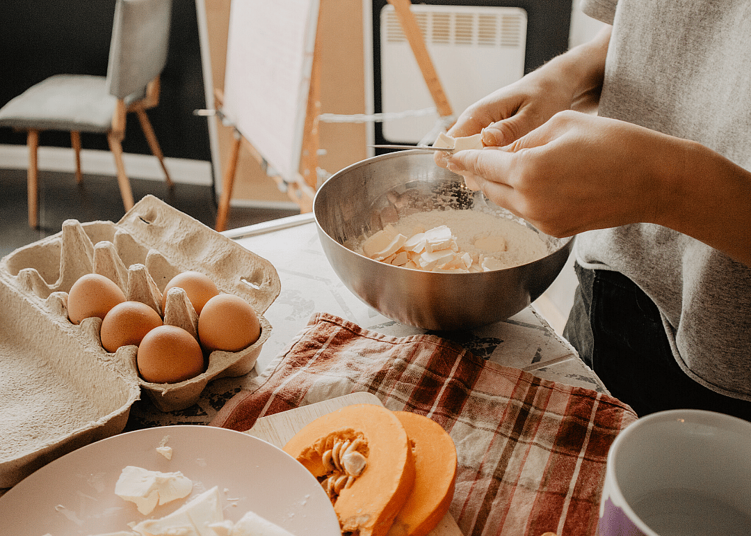 46% of people are baking more often