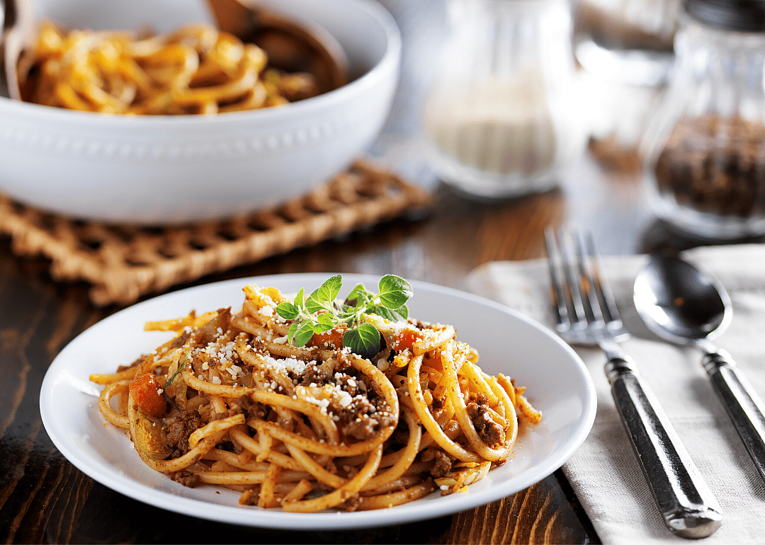72% are making more pasta and rice