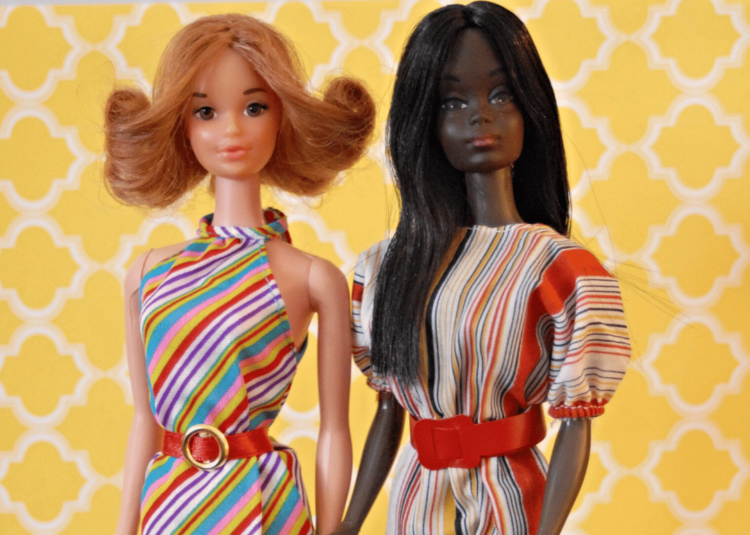 1968: Barbie gets a Black friend she can share clothes with