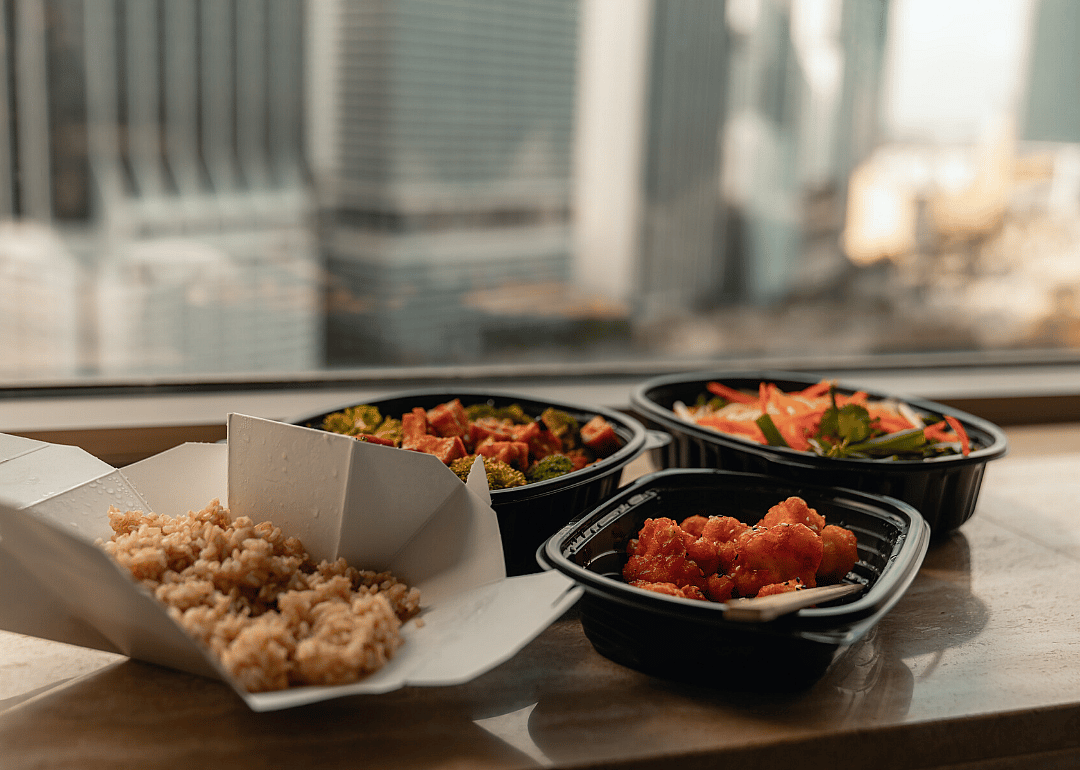 28% of people are getting food delivery less often