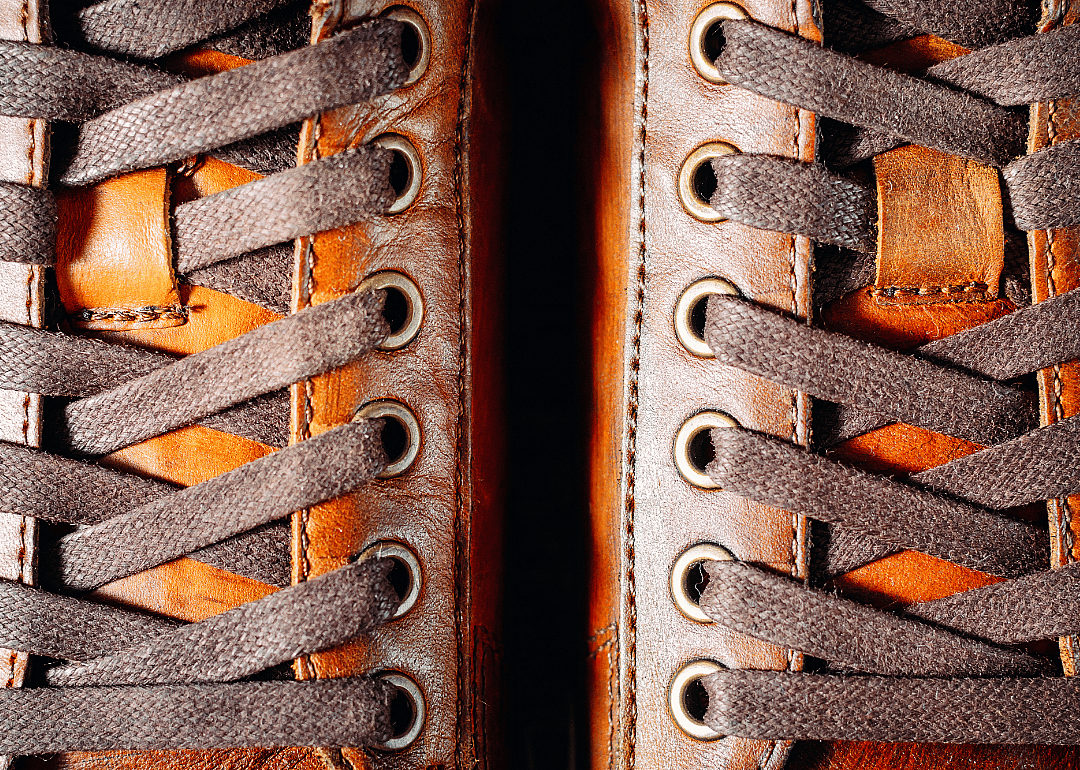 Leather shoes