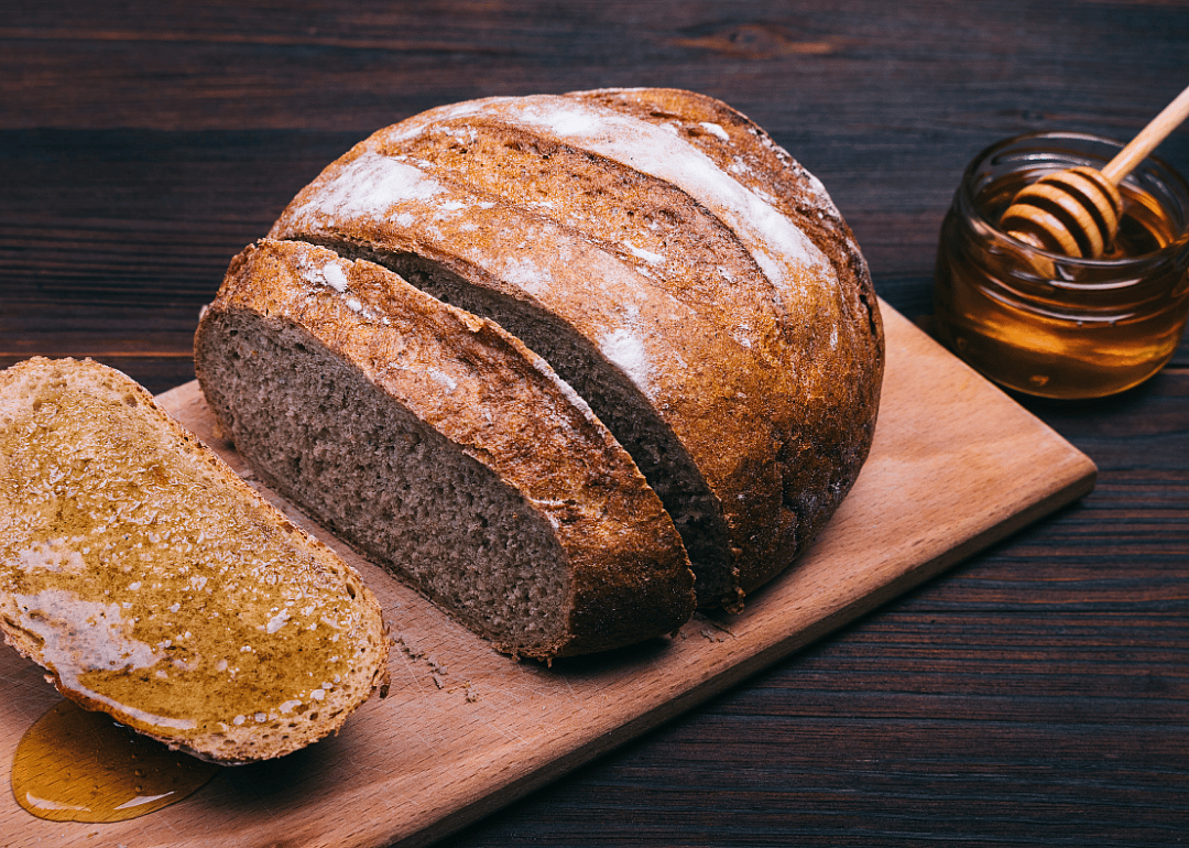 One slice of bread