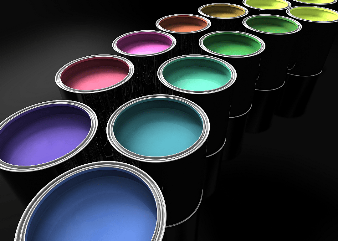 A gallon of paint