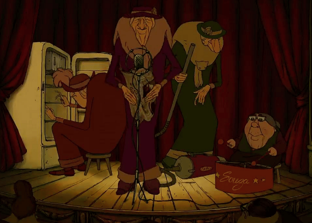 #66. The Triplets of Belleville (2003)
