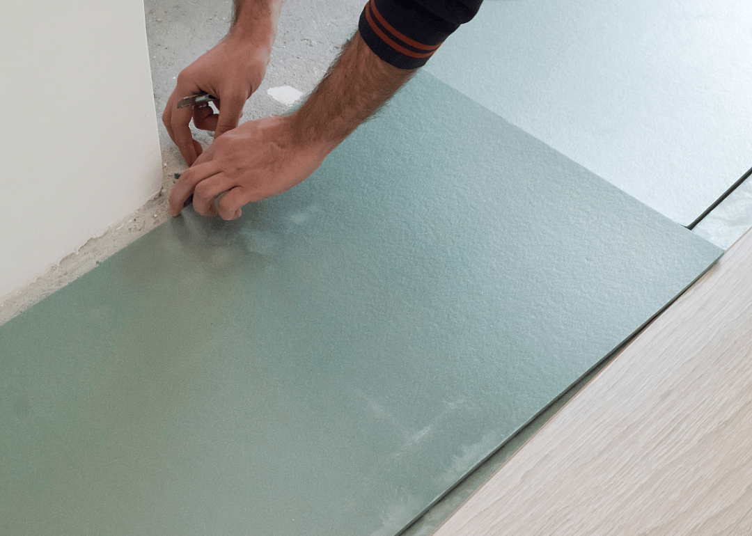 #27. Floor layers, except carpet, wood, and hard tiles