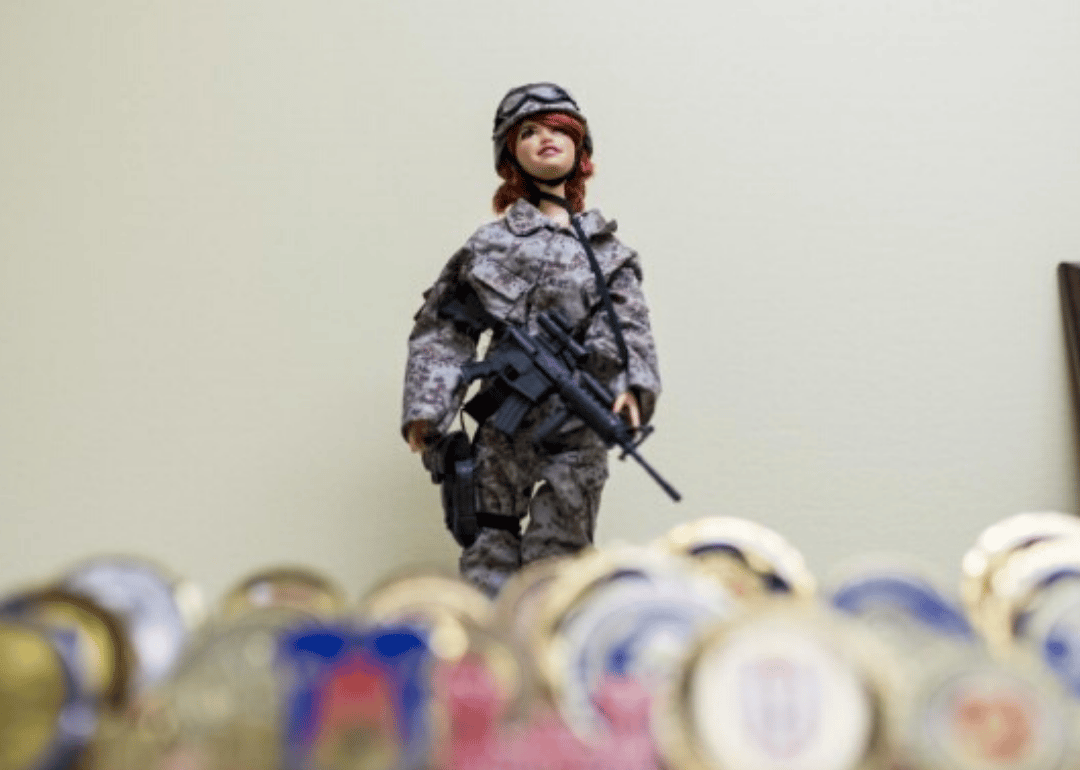 1991: Barbie joins the Navy and Air Force