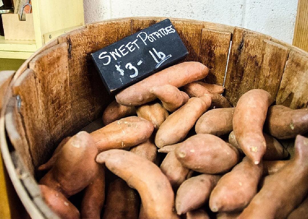 Yes: Sweet potatoes