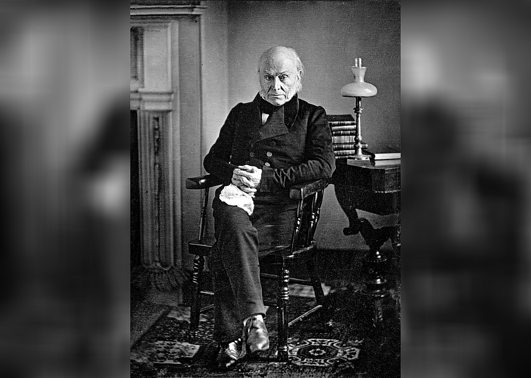 1825: First son of previous president to serve