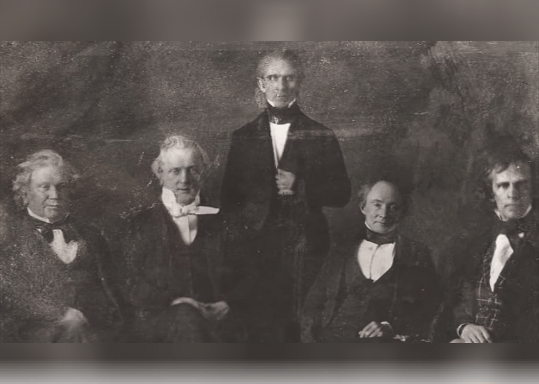 1844: First dark horse candidate