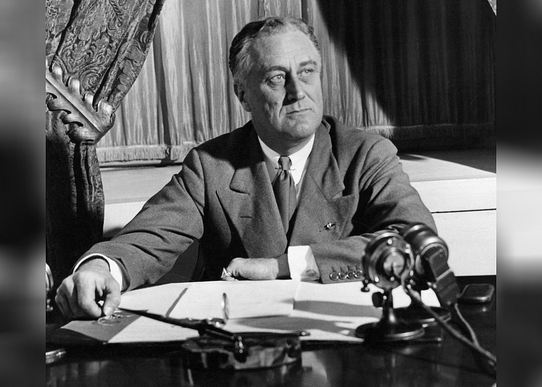 1933: First four-term president