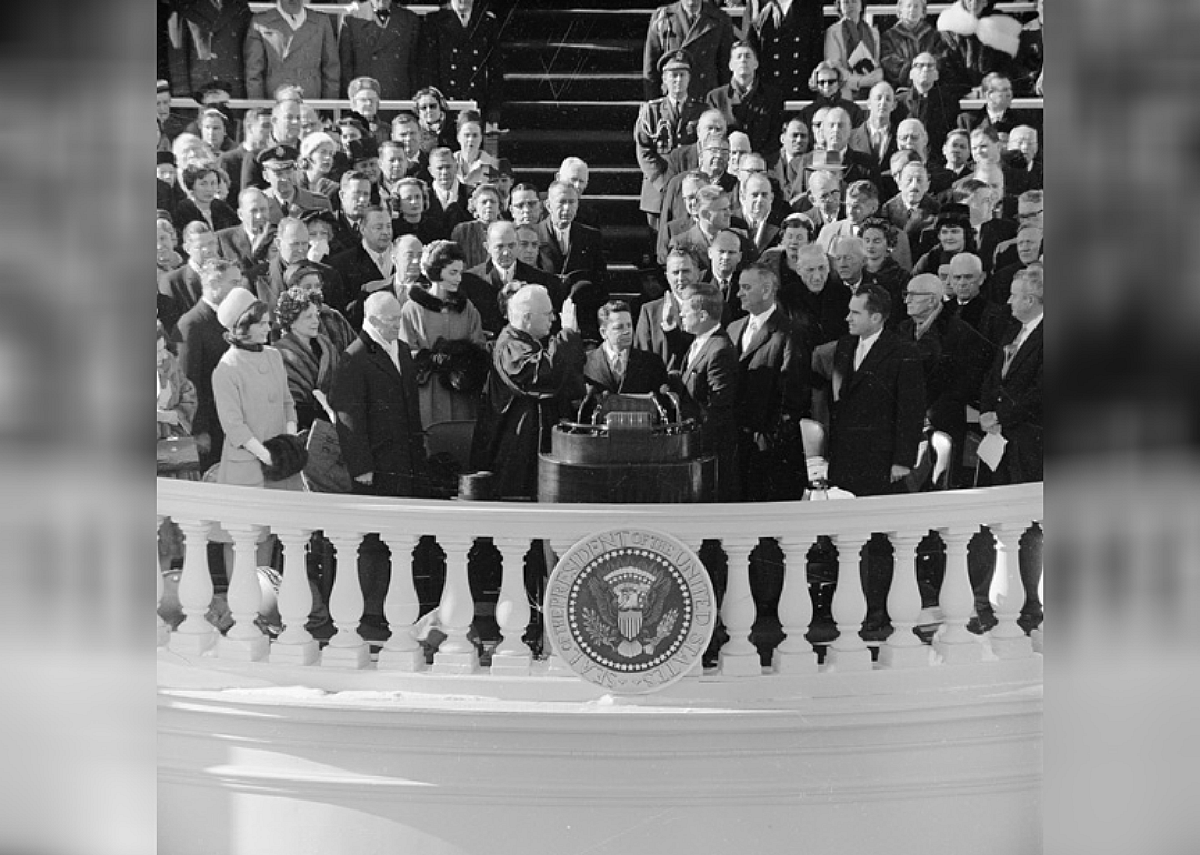 1960: First Catholic president to win election
