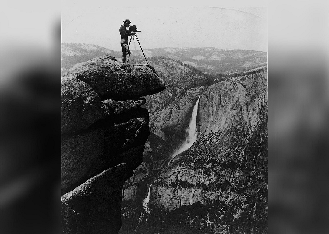 Photographing falls