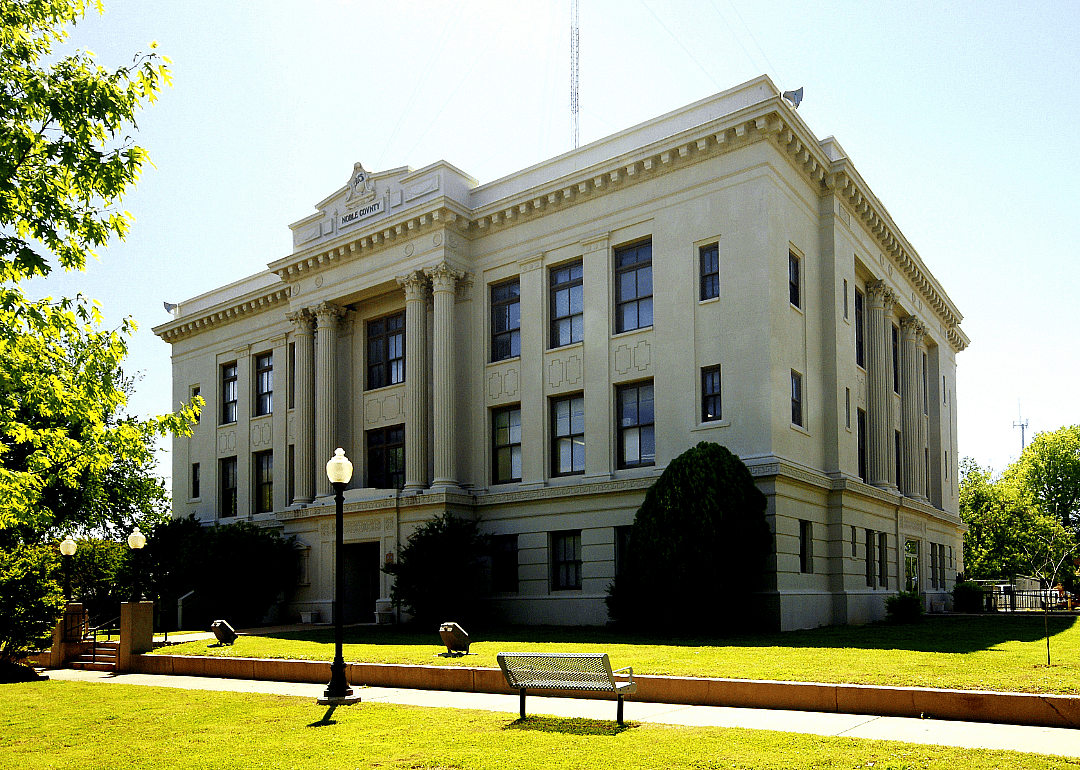 #25. Noble County, Oklahoma