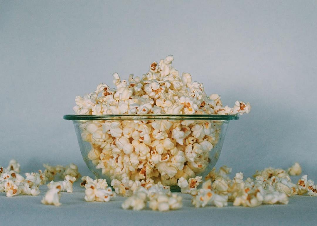 Yes: Plain popcorn