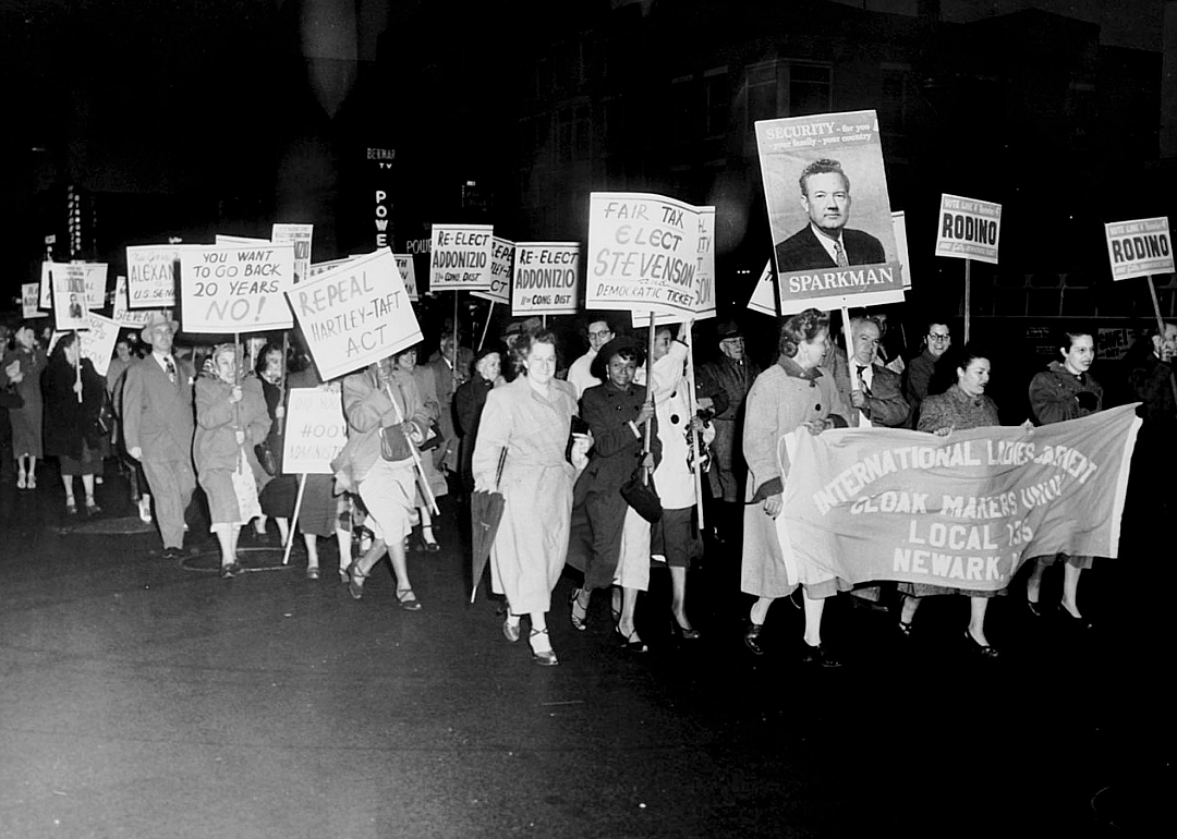 1947: The Taft-Hartley Act is enacted