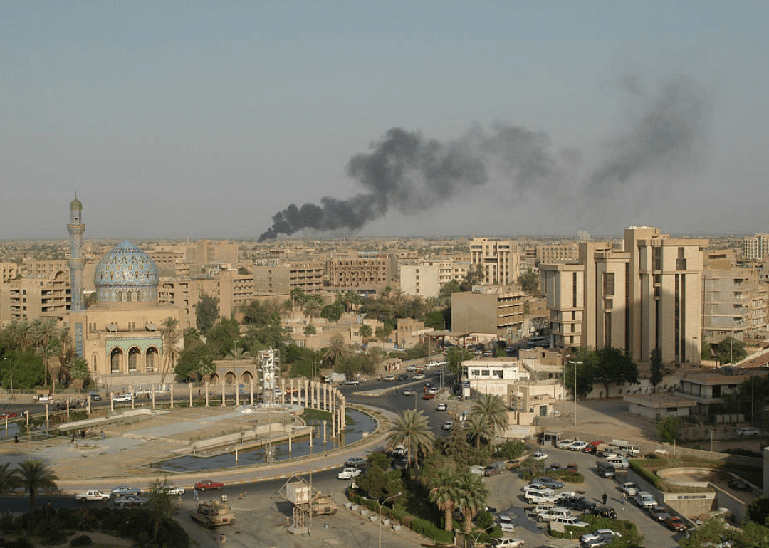 2003: Bush joins allied forces in invading Iraq