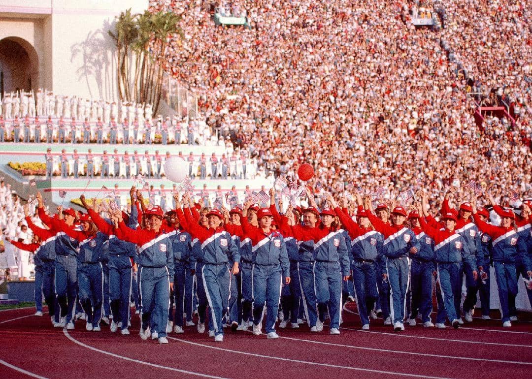 American dominance in the 1984 Summer Olympics