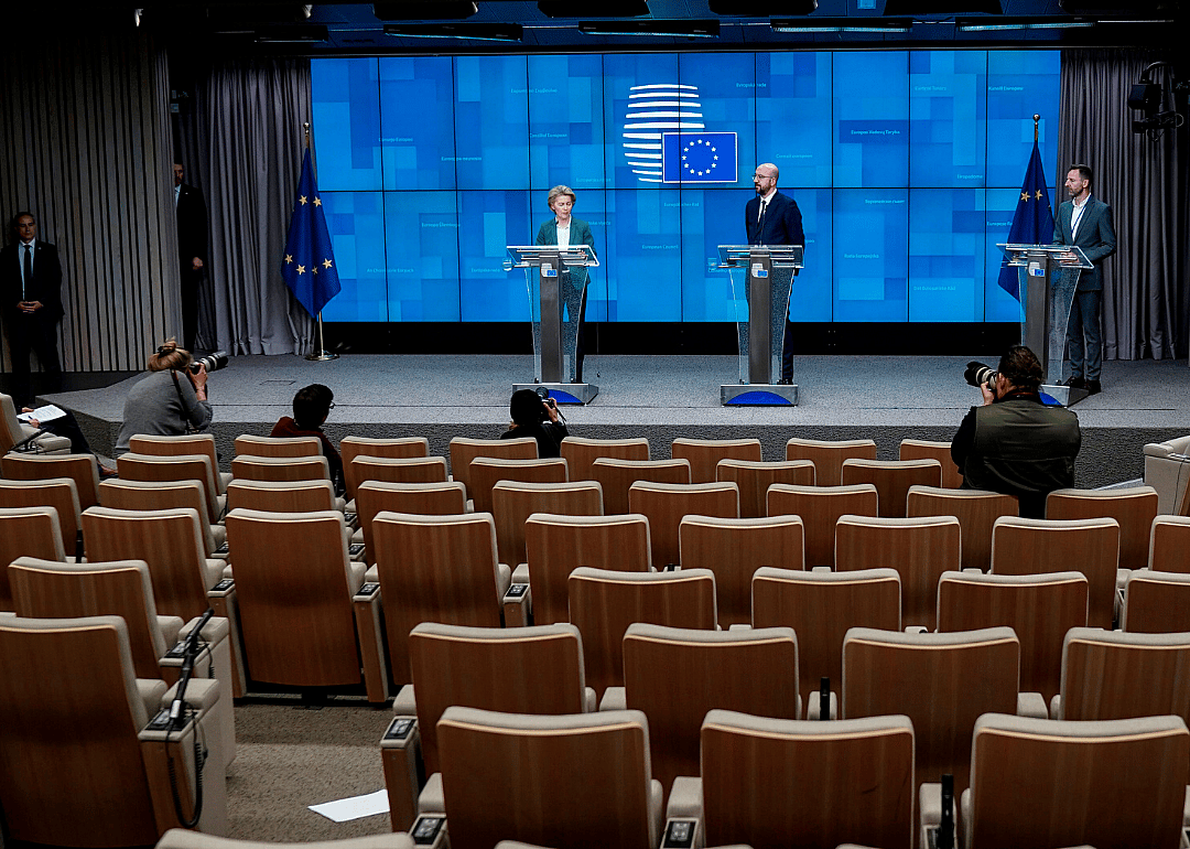 March 2020: Virus causes Trump’s cancellation of in-person G7 summit