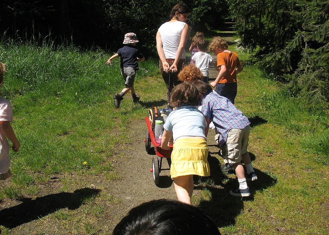 Nature preschools and forest kindergartens are at record levels
