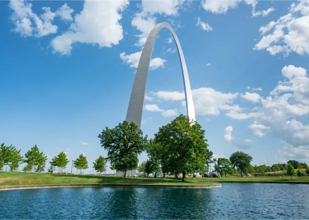 #9. Gateway Arch National Park (Missouri)