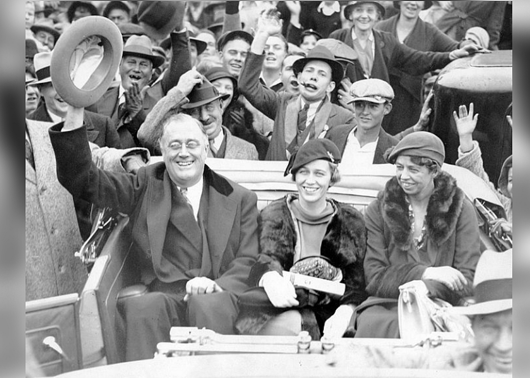 1932: Roosevelt elected president