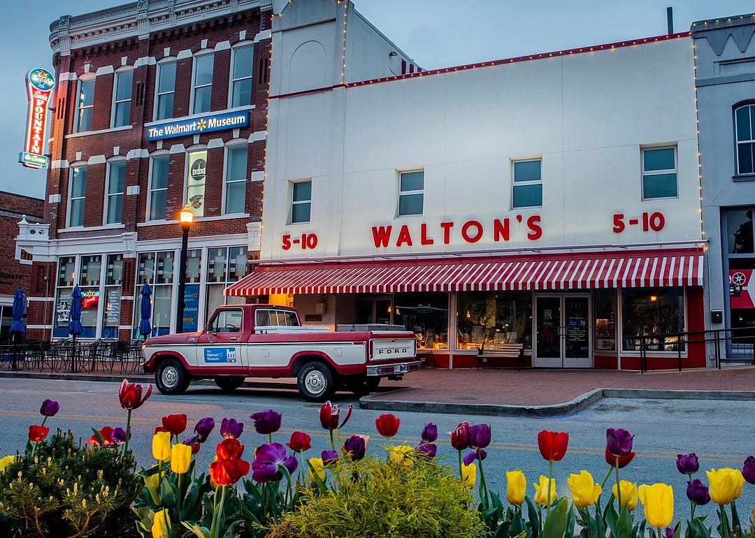 1962: First Walmart opens in Arkansas
