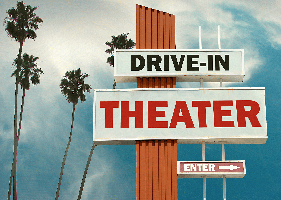 Drive-in movie theaters