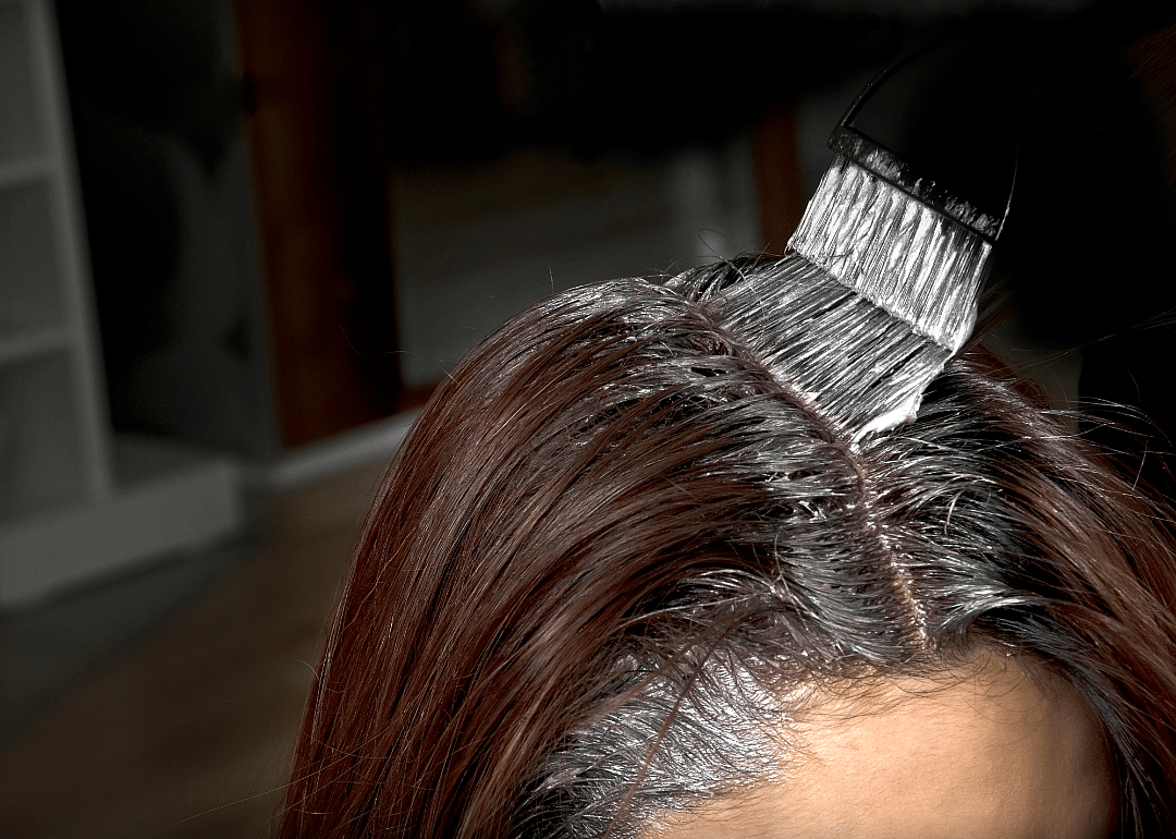 DIY hair coloring