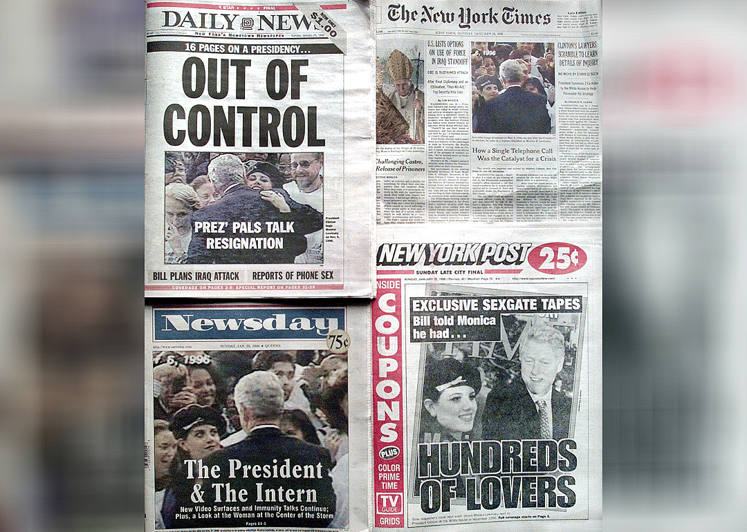 1999: New media frames Clinton-Lewinsky scandal