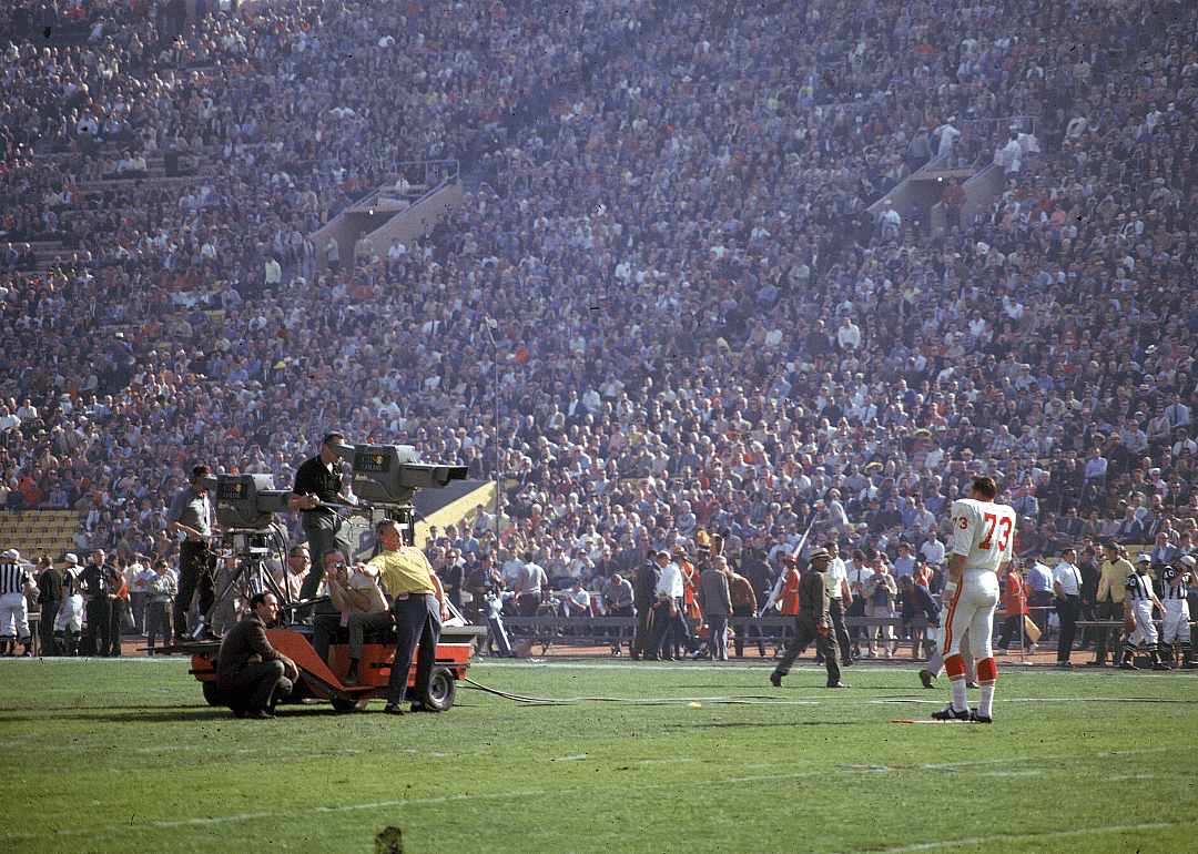 1967: First televised Super Bowl