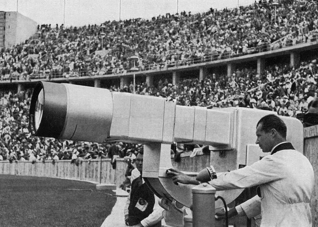 1936: First live sports broadcast