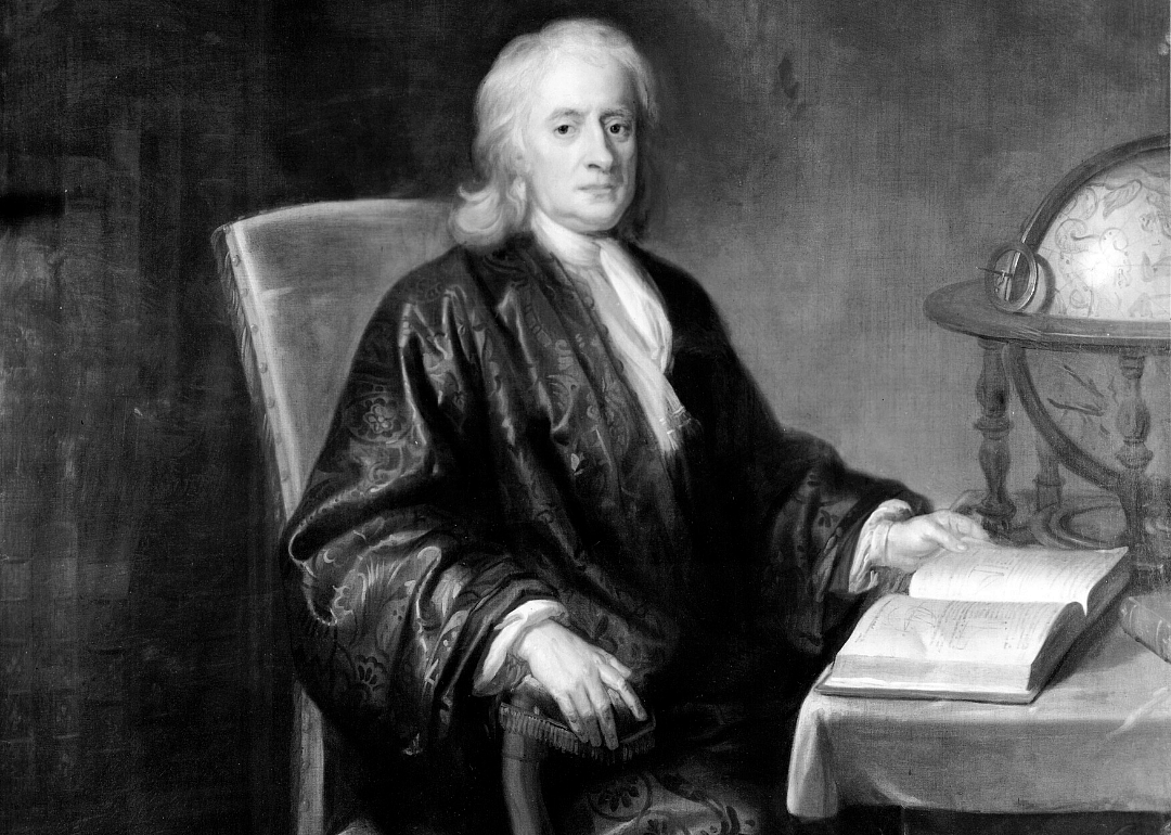 1666: First person to describe universal gravitation