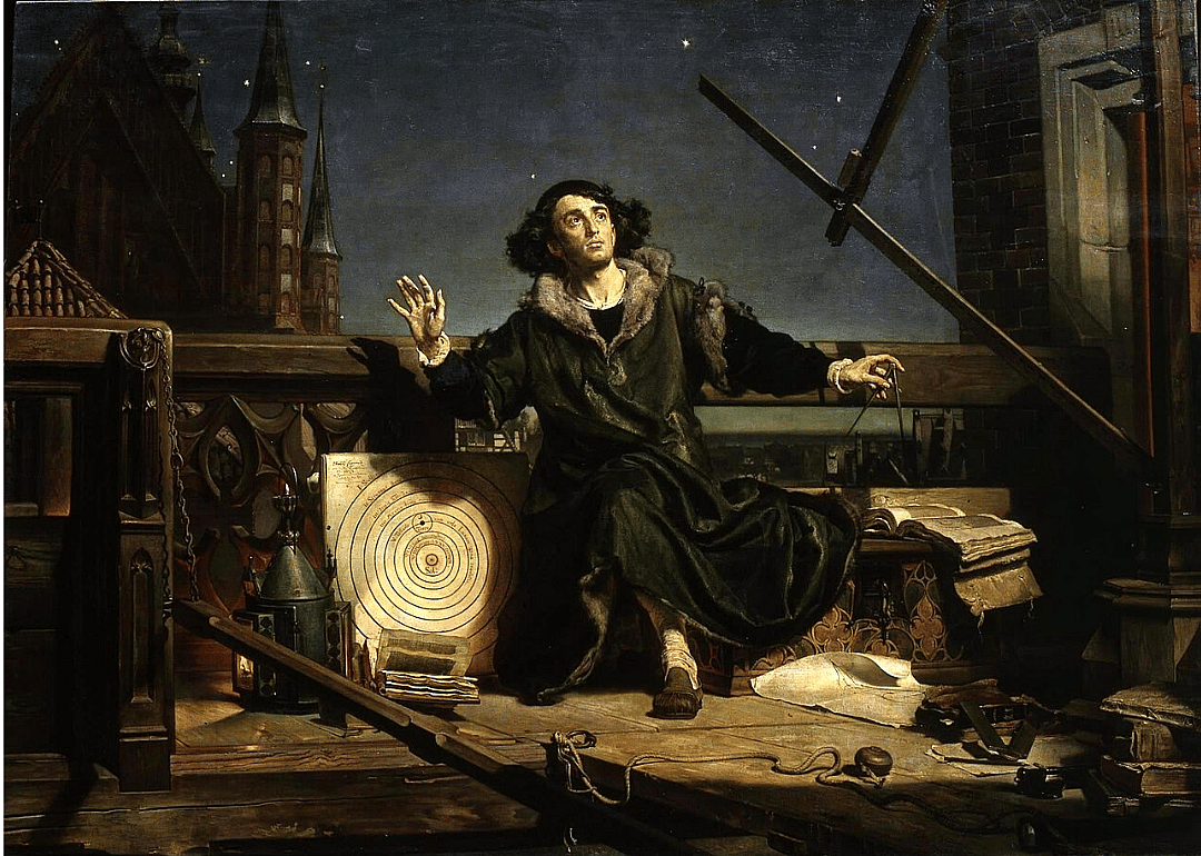 1500 B.C.: First mention of a heliocentric model of the solar system