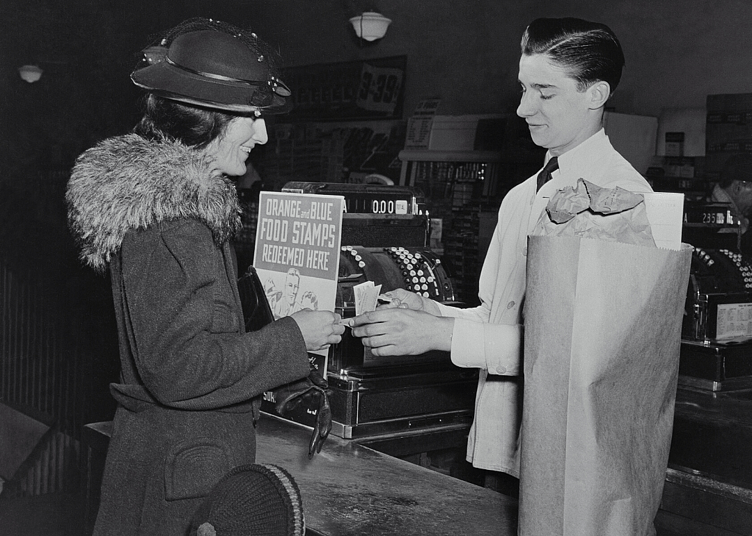 1939: Government creates food stamp program