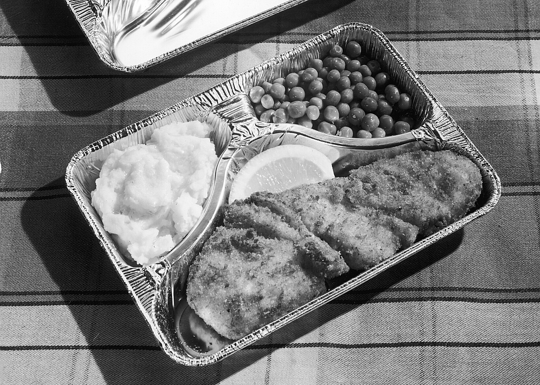 1954: TV dinners explode in popularity