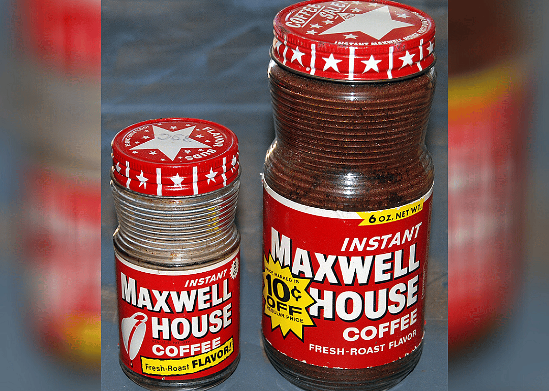 1963: Instant coffee becomes available at supermarkets