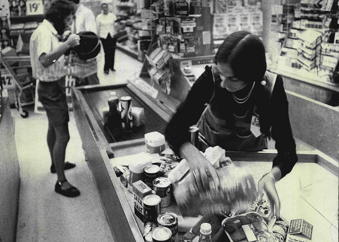 1974: Marsh’s scans barcode for the first time