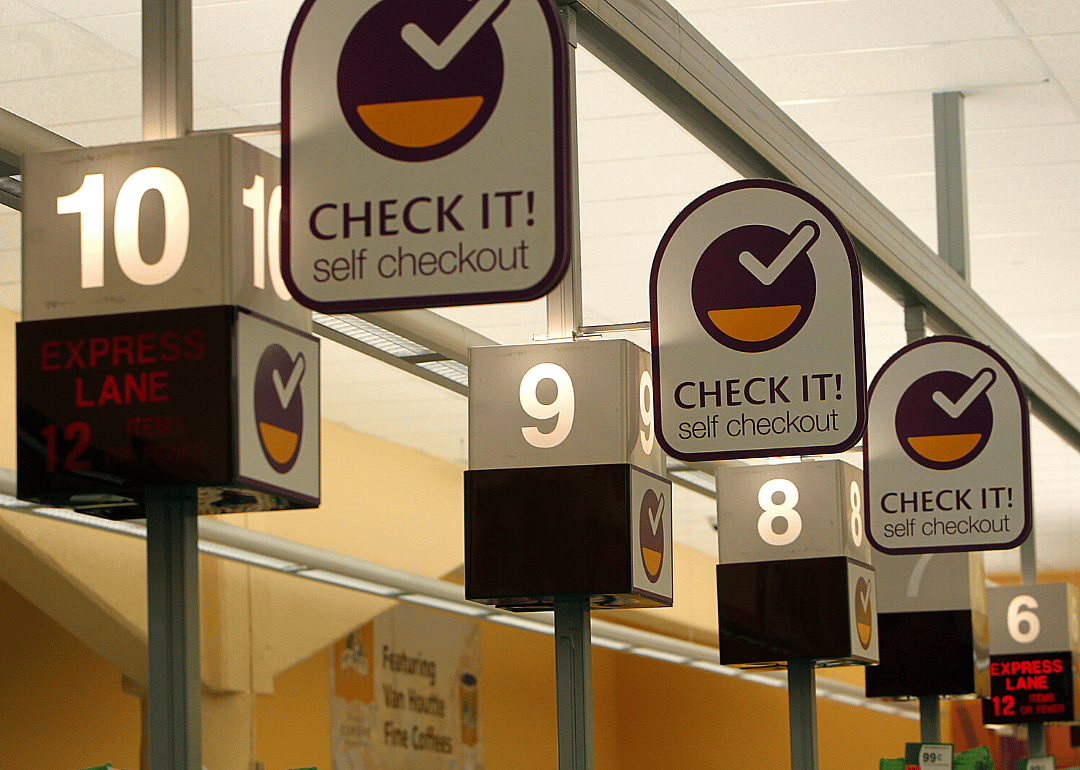 1990: Produce self-checkout is patented