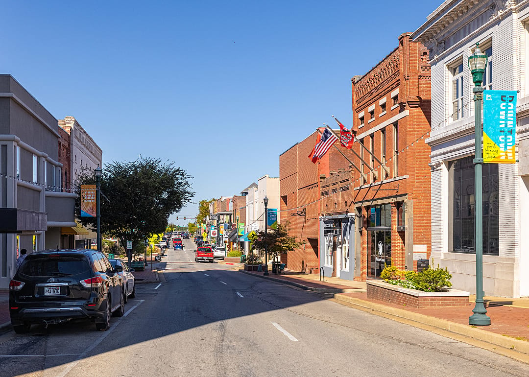 Downtown Jonesboro.